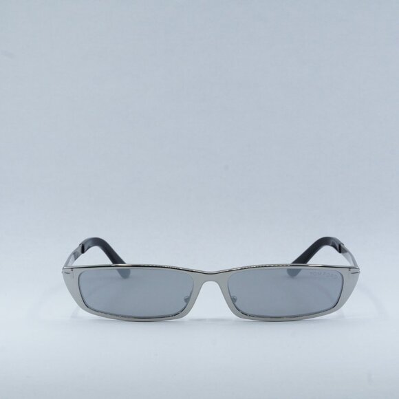 🕶️ New Tom Ford Everett FT1059 16C Sunglasses - Shiny Palladium Frame - Picture 2 of 14